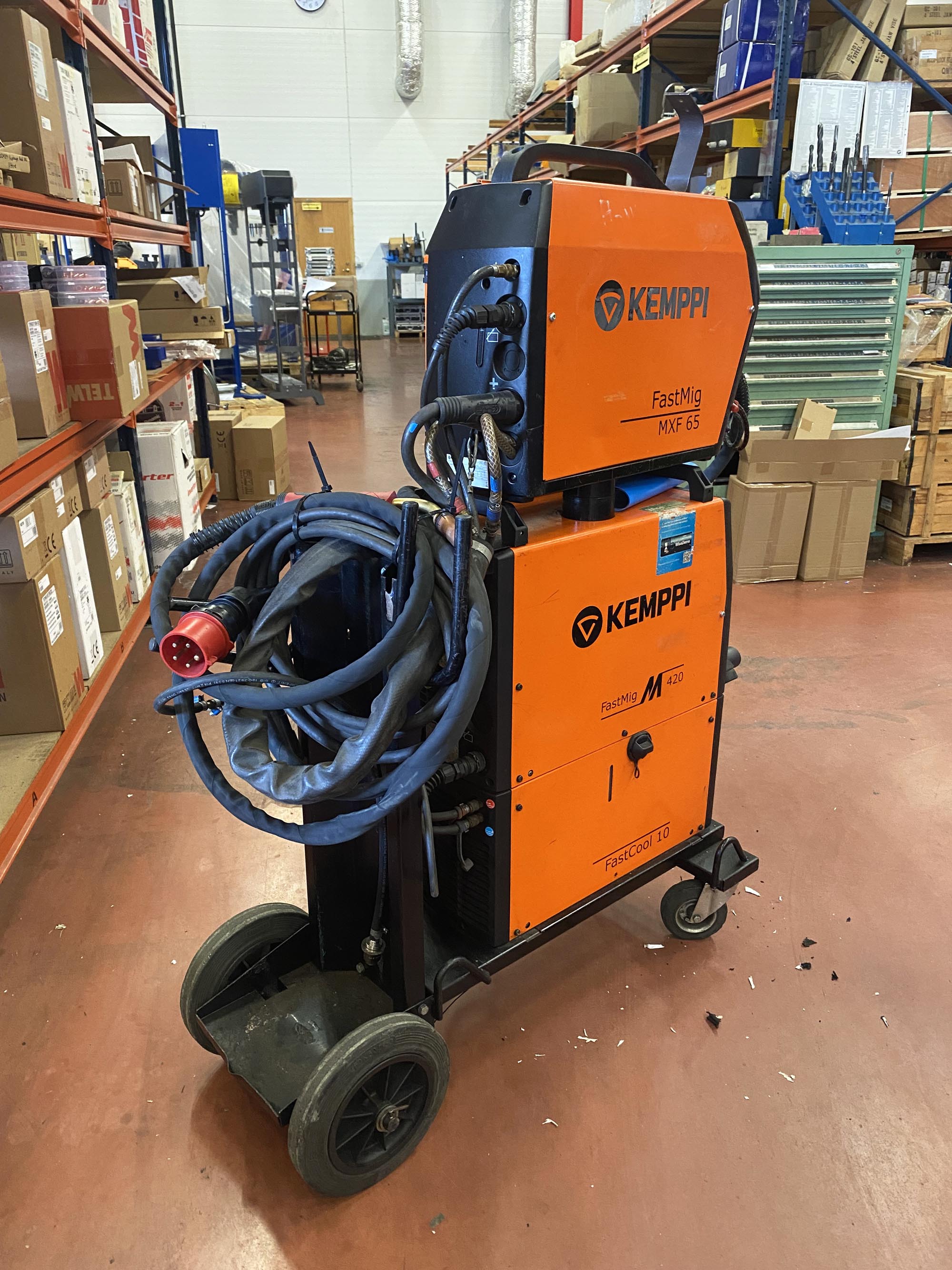 Migsvets Kemppi Fastmig M420 MIG MAG Svetsar Svetsmaskiner 600